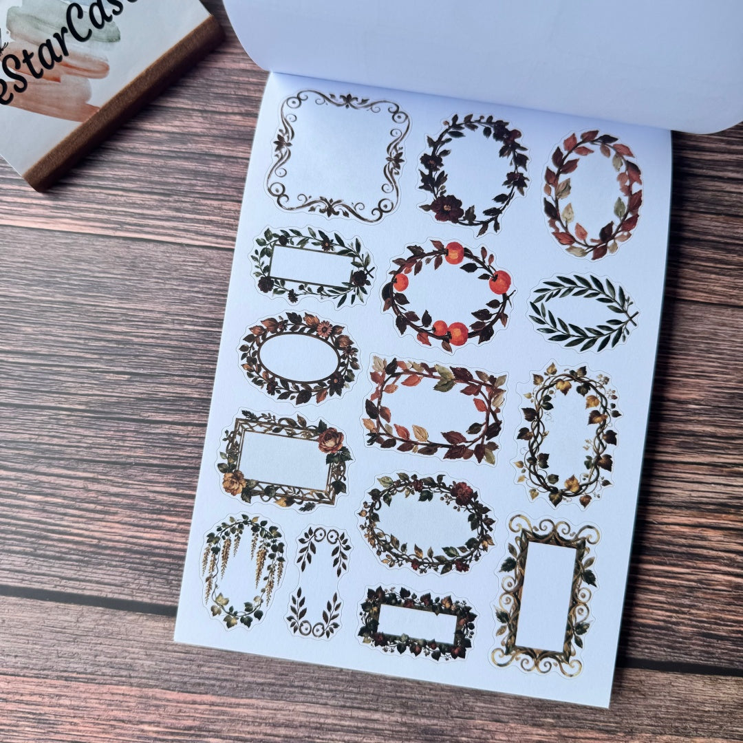 Western Fashion Sticker Book
