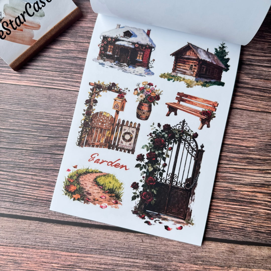 Western Fashion Sticker Book