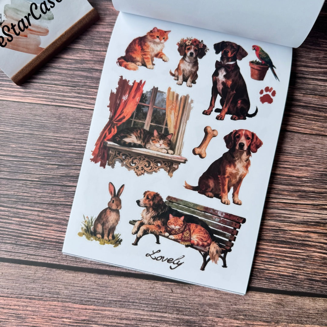 Western Fashion Sticker Book