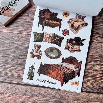 Western Fashion Sticker Book
