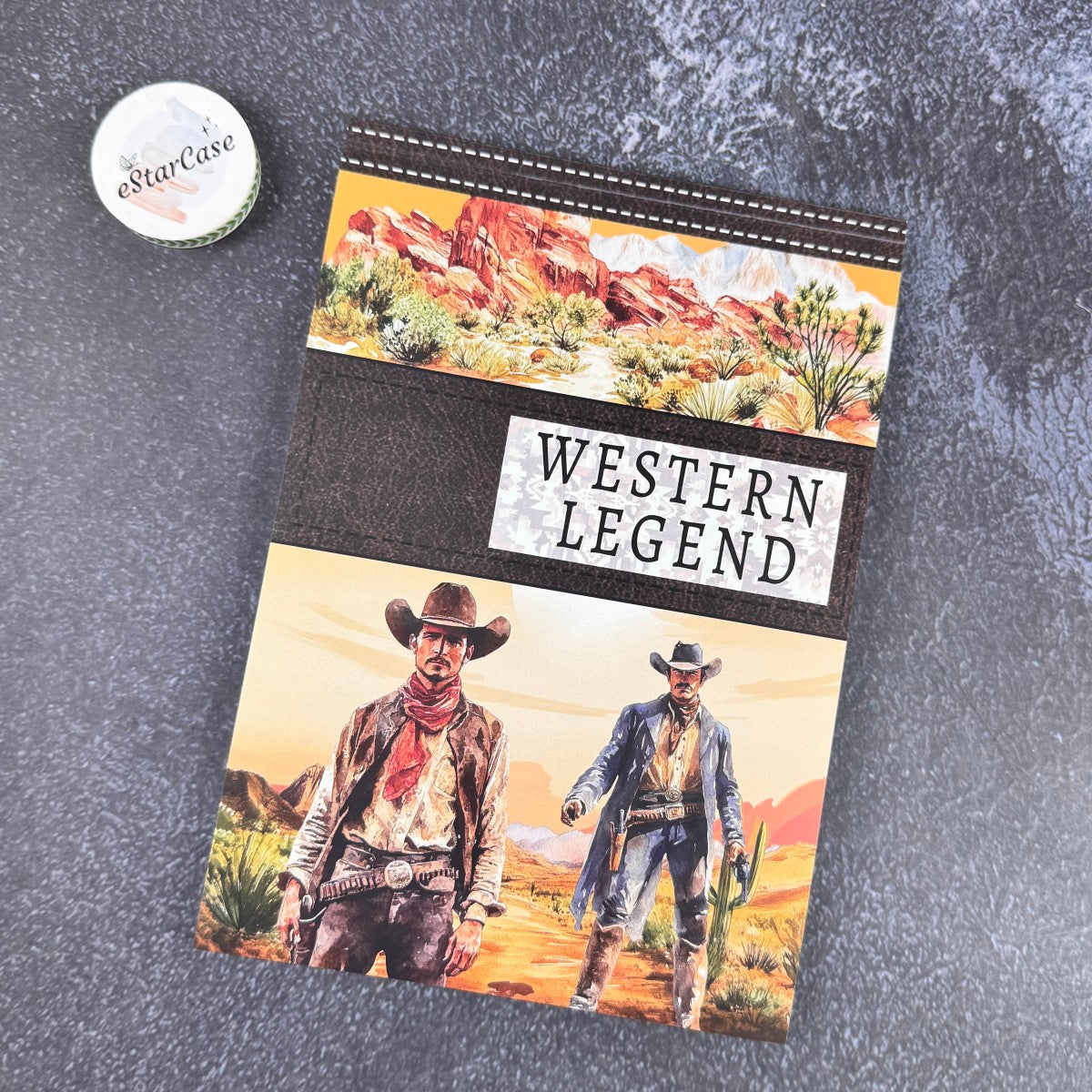 Western Legends Sticker Book