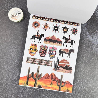 Western Legends Sticker Book