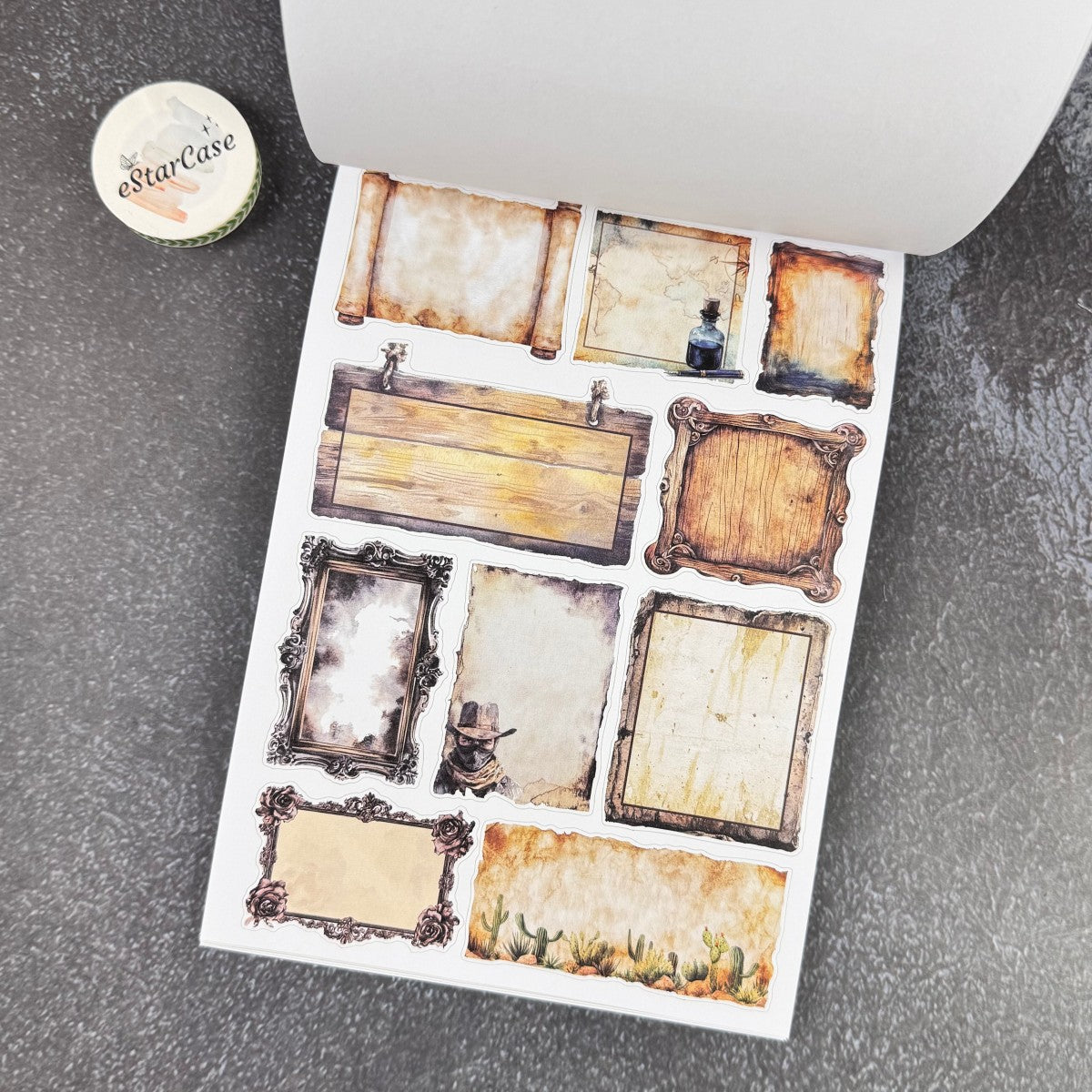 Western Legends Sticker Book