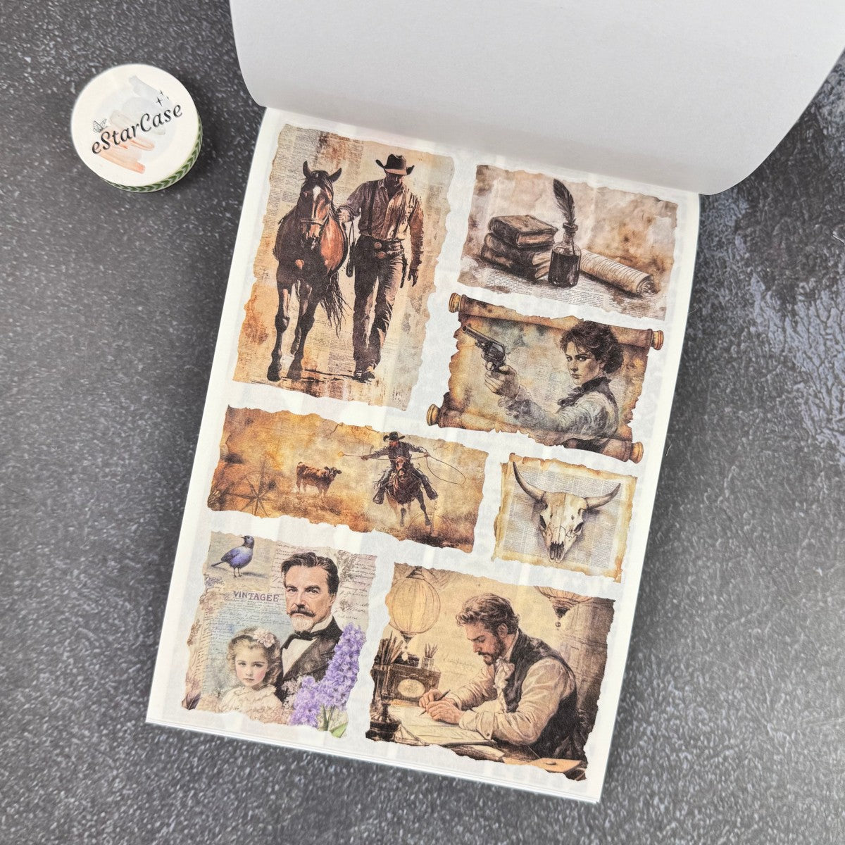 Western Legends Sticker Book