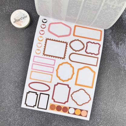 Western Legends Sticker Book