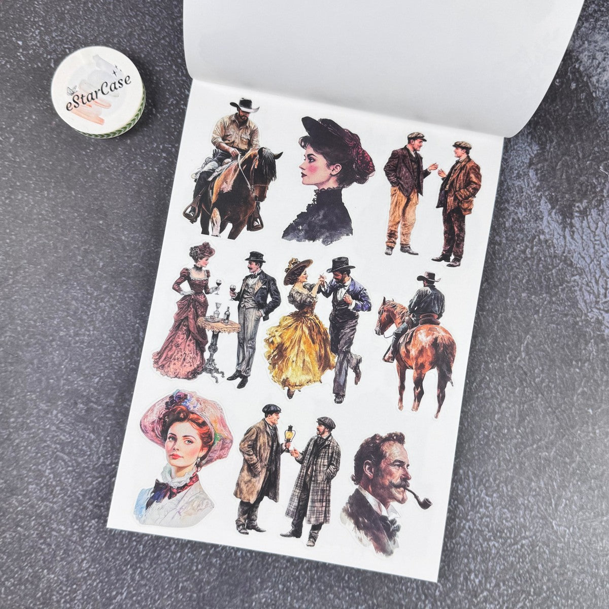 Western Legends Sticker Book