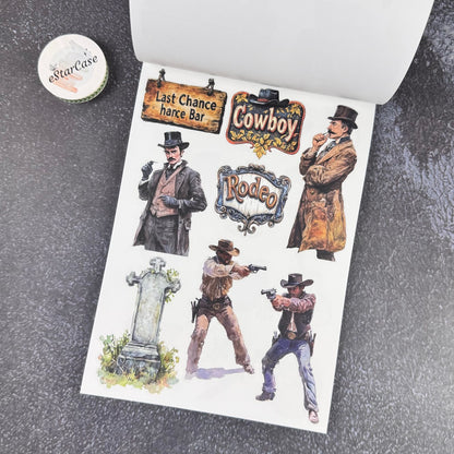 Western Legends Sticker Book