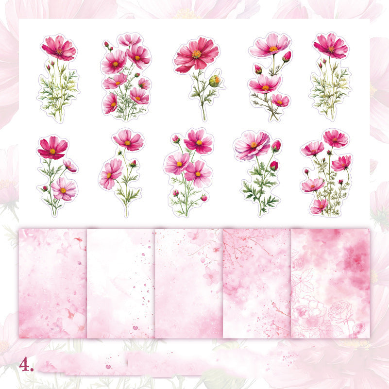 When the Flowers Bloom Stickers 30pcs