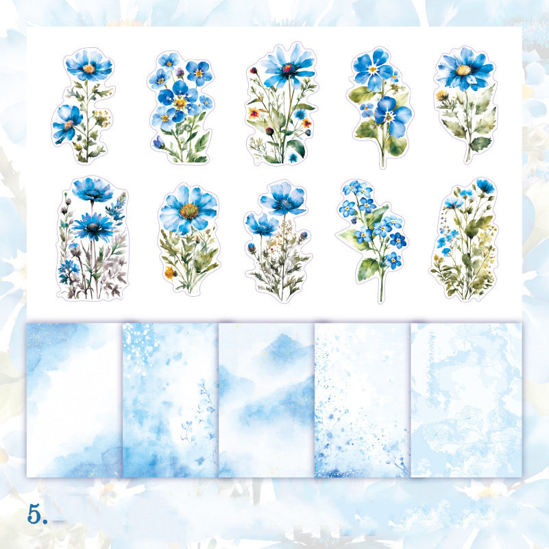 When the Flowers Bloom Stickers 30pcs