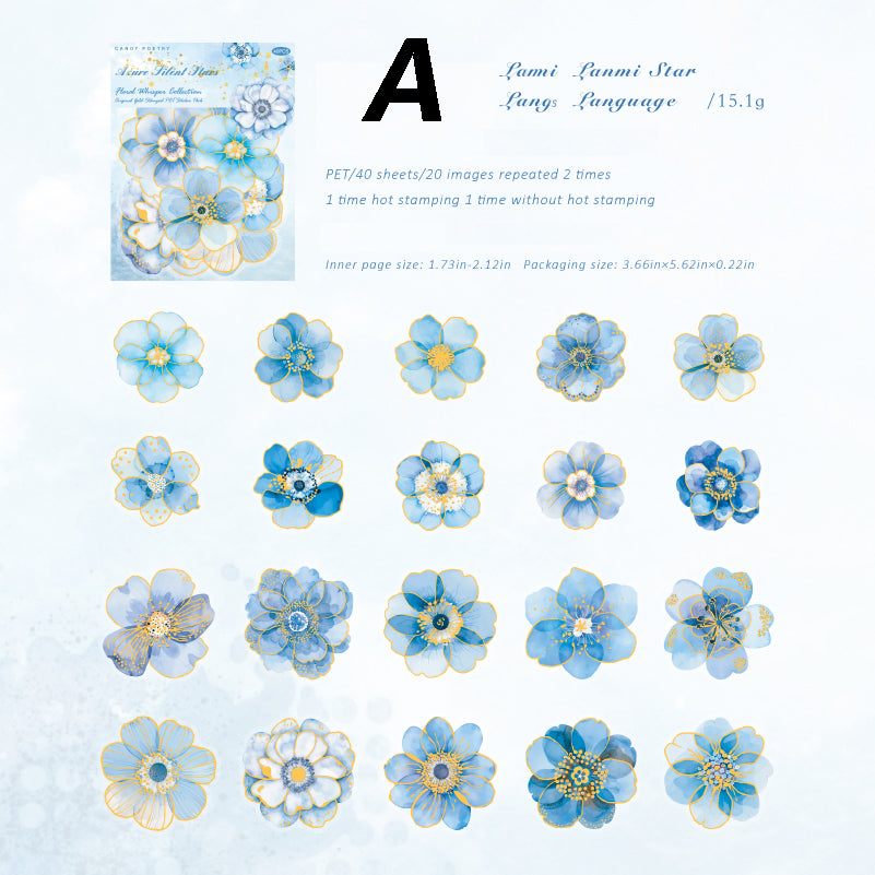 Whispers of Blossoms Sticker 40pcs
