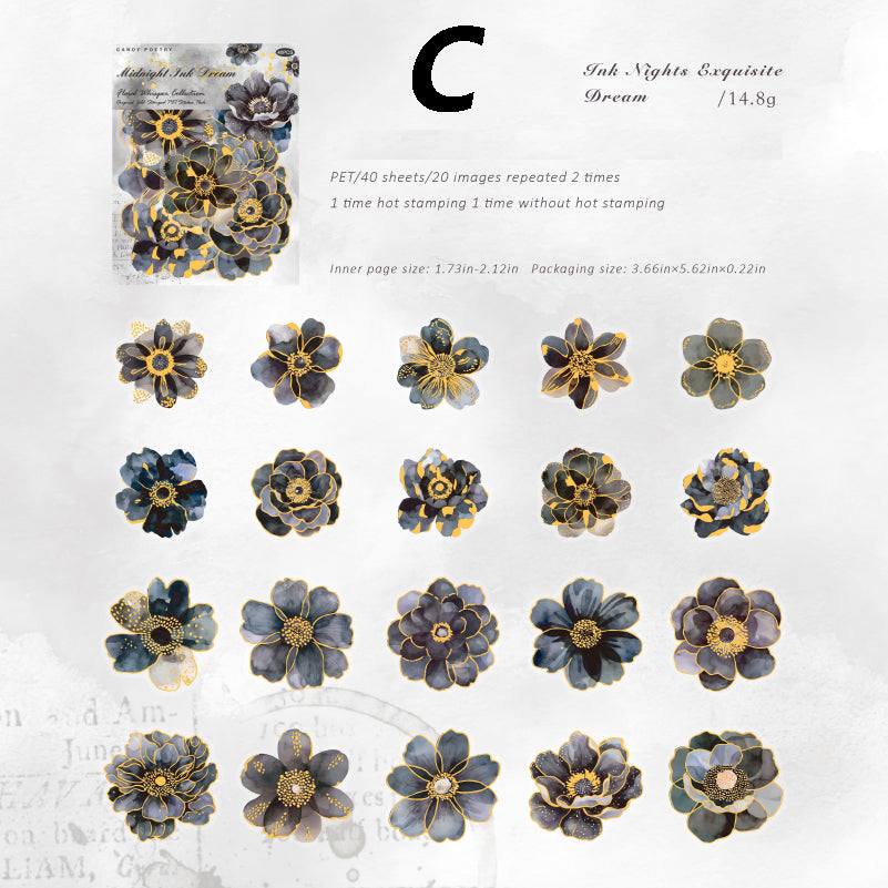 Whispers of Blossoms Sticker 40pcs