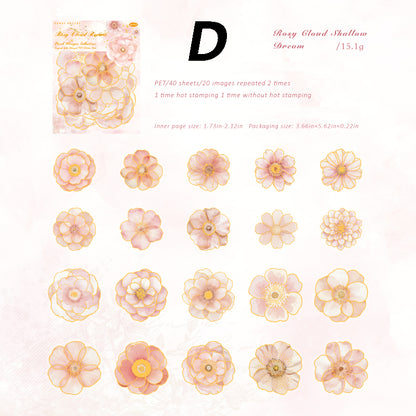 Whispers of Blossoms Sticker 40pcs