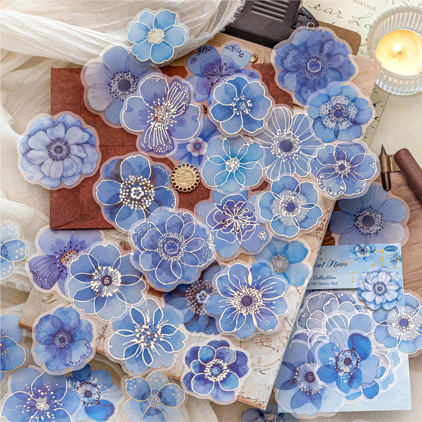 Whispers of Blossoms Sticker 40pcs