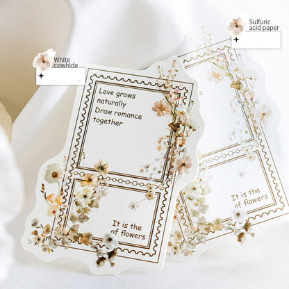 Whispers of Floral Dreams Memo Pad 20pcs