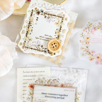 Whispers of Floral Dreams Memo Pad 20pcs