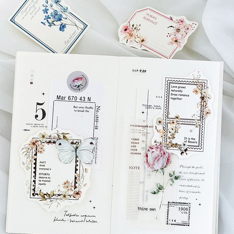 Whispers of Floral Dreams Memo Pad 20pcs