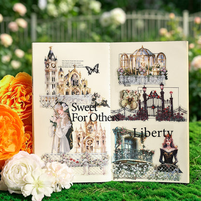 Whispers of Flower Hedge Sticker 10pcs