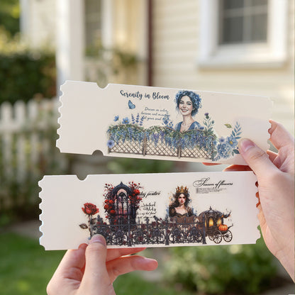 Whispers of Flower Hedge Sticker 10pcs