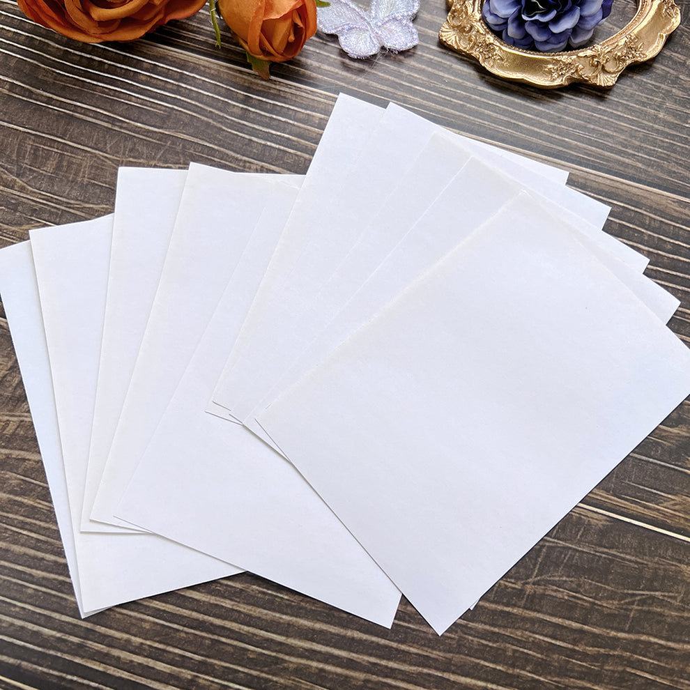 White Blank Sticker 25 sheets – Estarcase