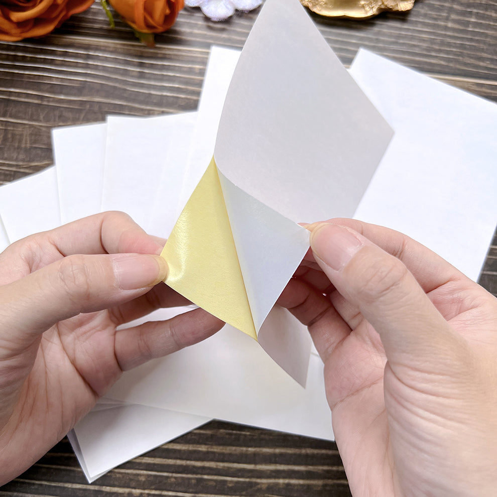 White Blank Sticker 25 sheets – Estarcase