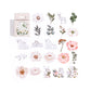 White Forest Stickers 46pcs