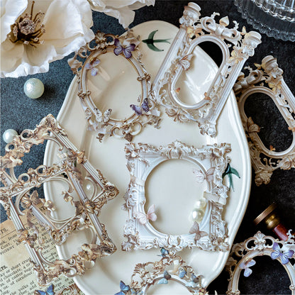 White Gilded Paper 10pcs