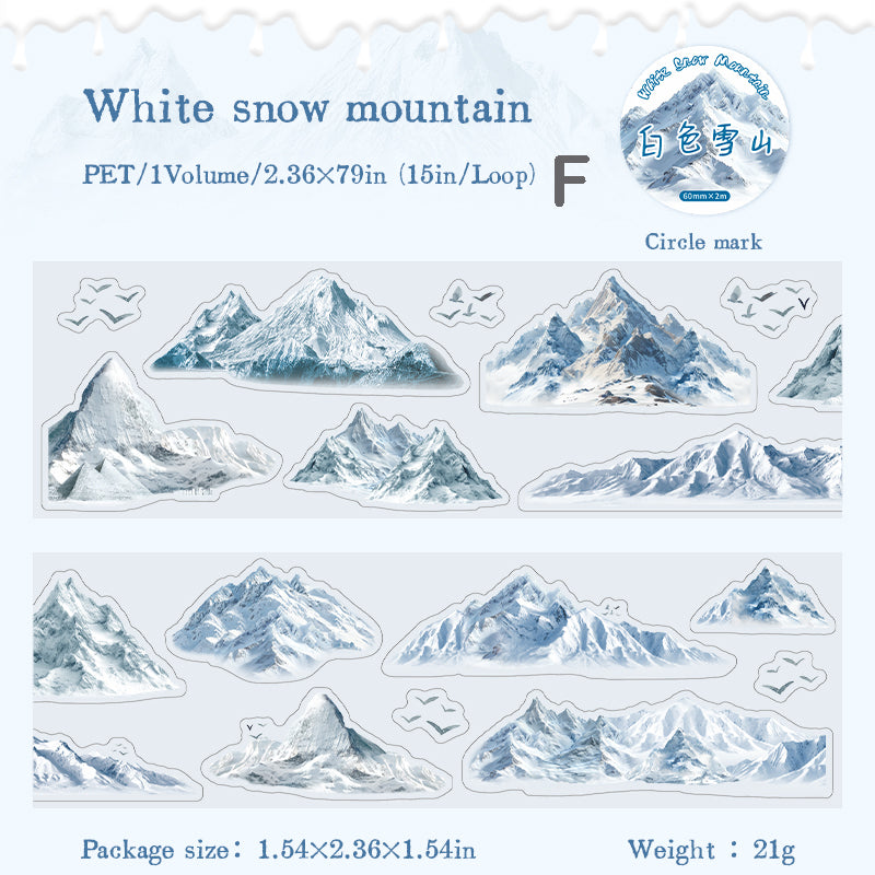 White Snow Mountain Tape