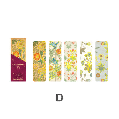 William Morris Bookmark 5pcs