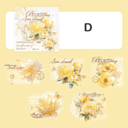 Windflowers of Shadows Stickers 10pcs