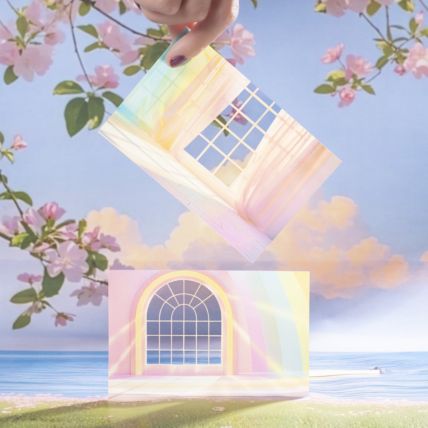 Window View Sticker 10pcs