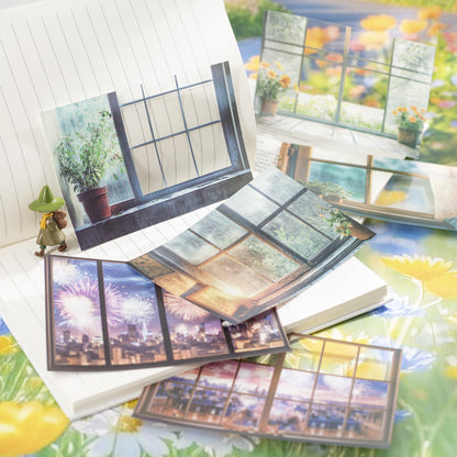 Window View Sticker 10pcs