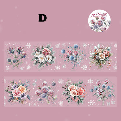 Winter Flower Field Tape