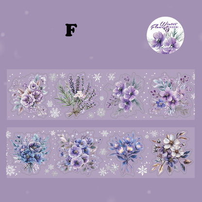 Winter Flower Field Tape