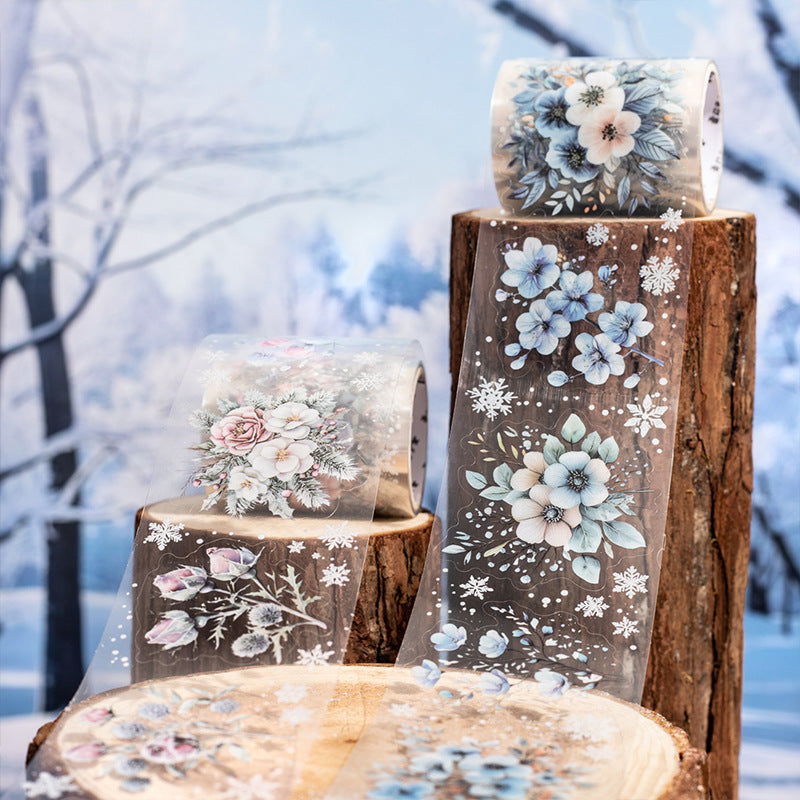 Winter Flower Field Tape