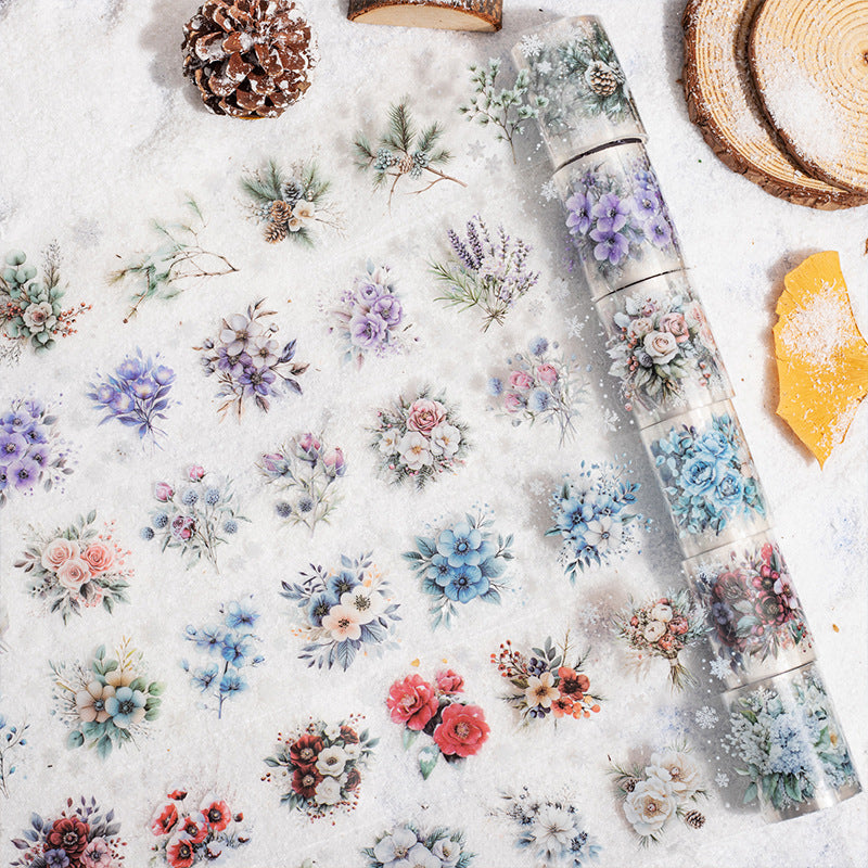 Winter Flower Field Tape