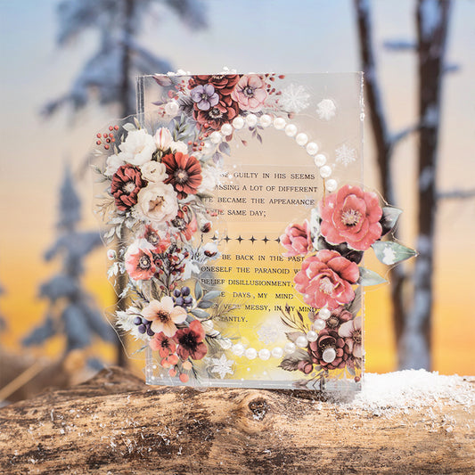 Winter Flower Field Tape