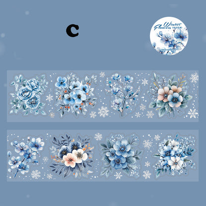 Winter Flower Field Tape