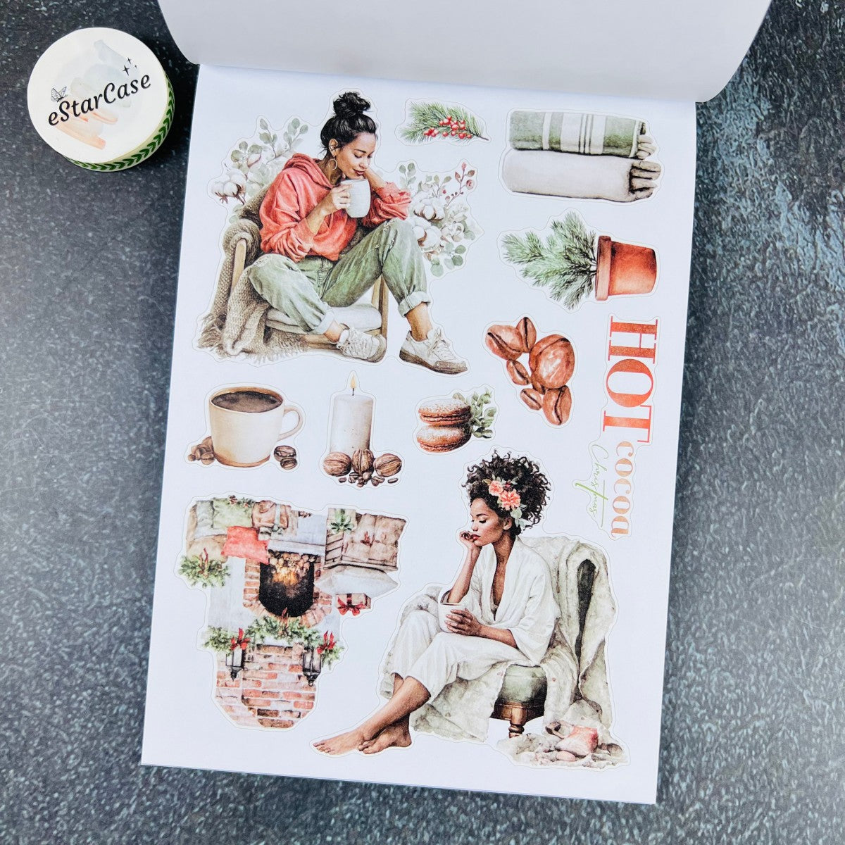 Winter Interlude Sticker Book