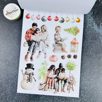 Winter Interlude Sticker Book