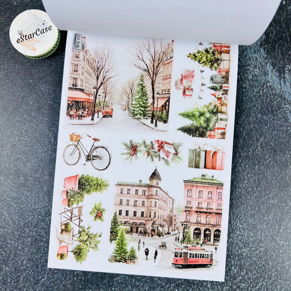 Winter Interlude Sticker Book