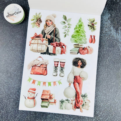 Winter Interlude Sticker Book