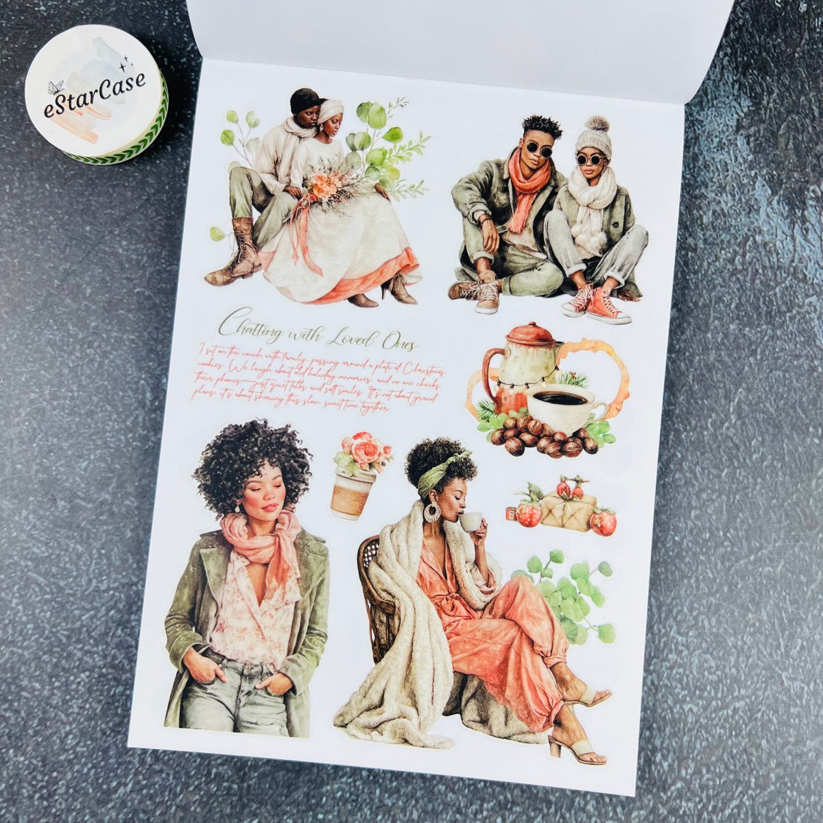 Winter Interlude Sticker Book