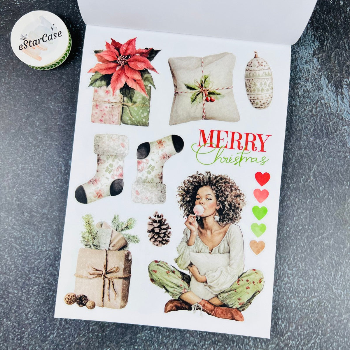 Winter Interlude Sticker Book