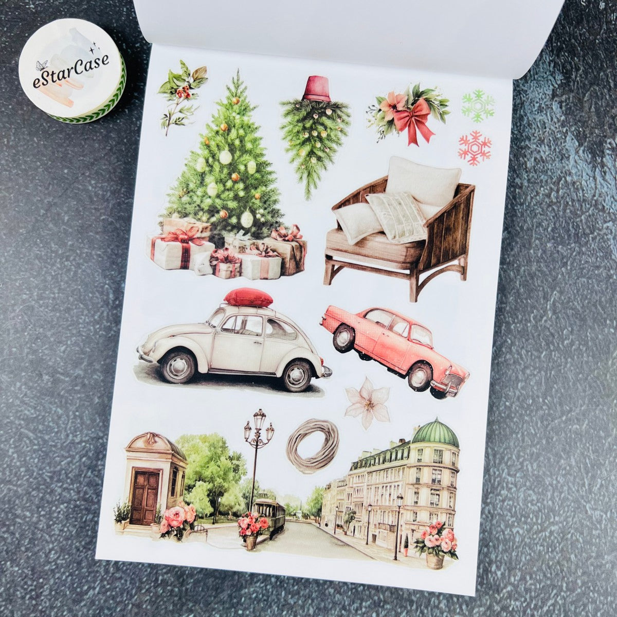 Winter Interlude Sticker Book