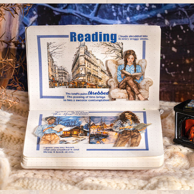 Winter Scenery Sticker 50pcs