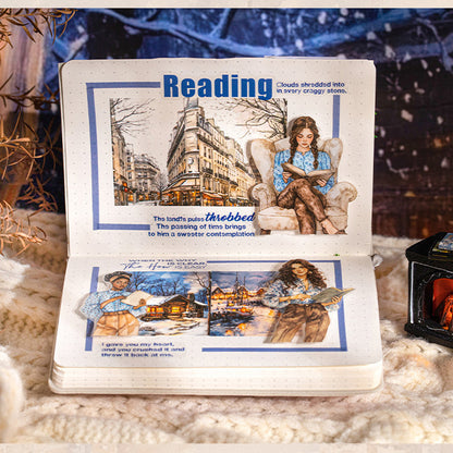 Winter Scenery Sticker 50pcs