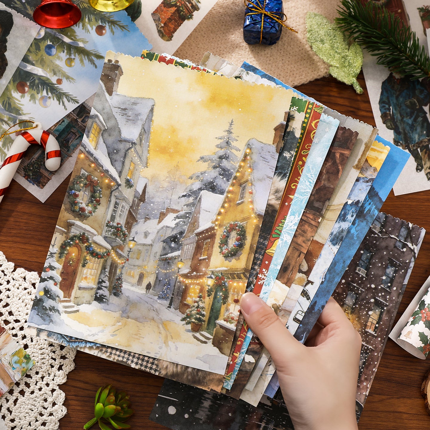 Winter Wishes Sticker 50pcs