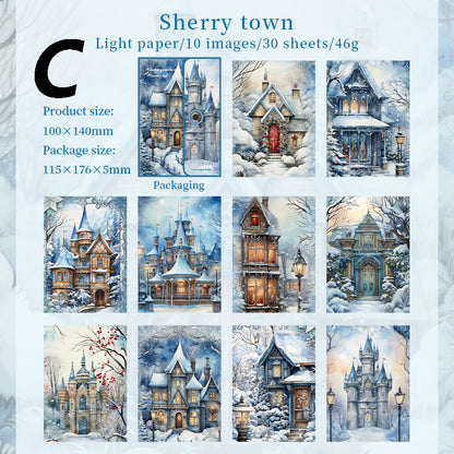 Winter Gradually Warms Up Paper 30pcs