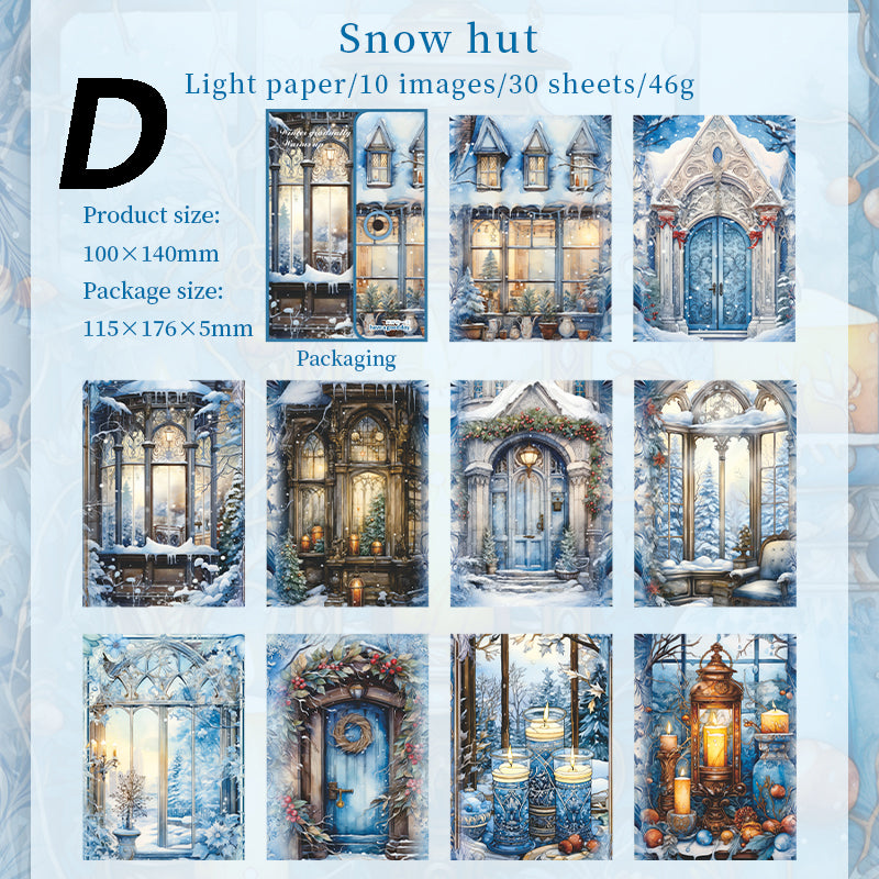 Winter Gradually Warms Up Paper 30pcs
