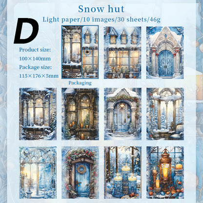 Winter Gradually Warms Up Paper 30pcs